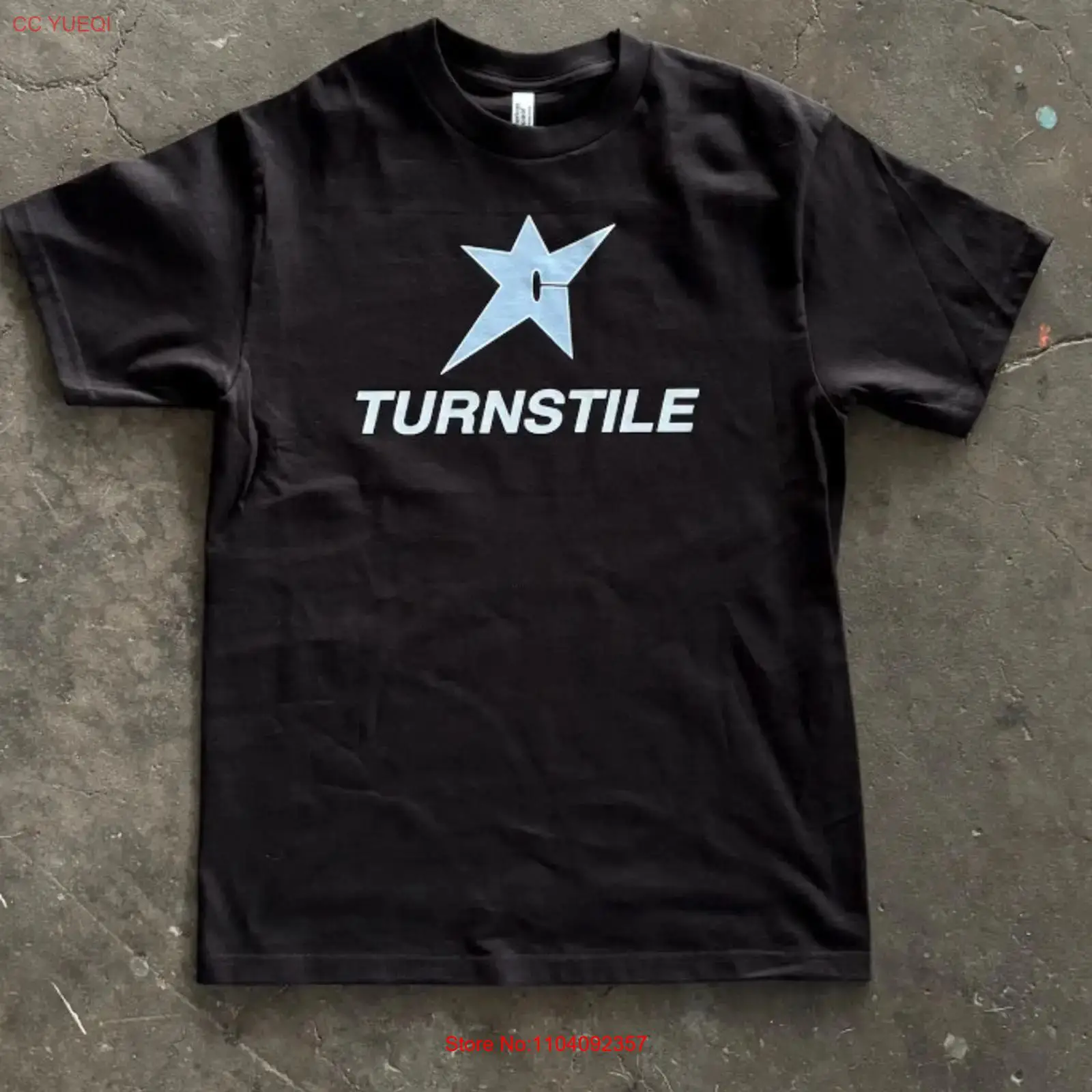 Vintage Fashion Logo - Turnstile Star Logo T Shirt unisex