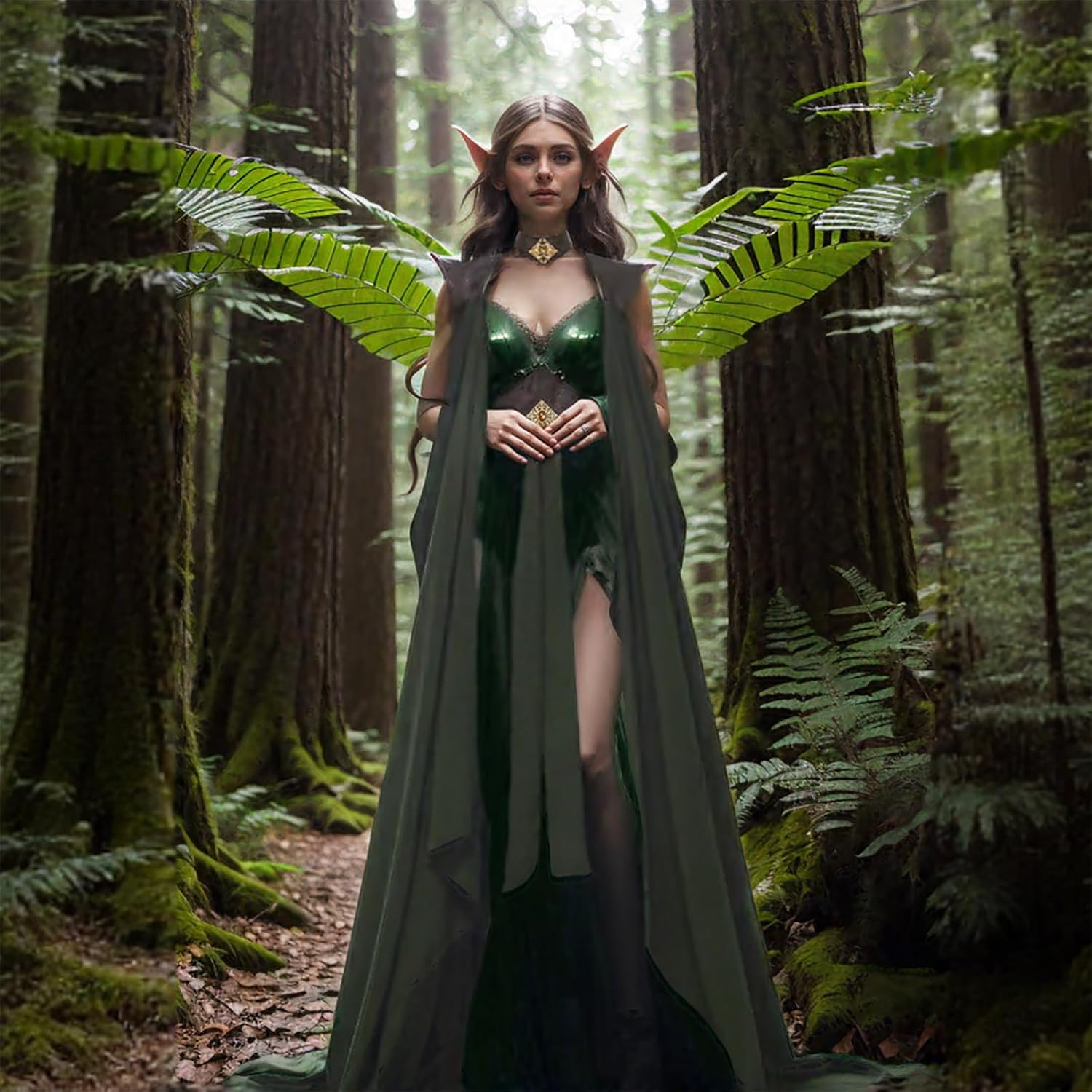 Vintage Victorian Fashion - Medieval Cape for Women Vintage Fairy