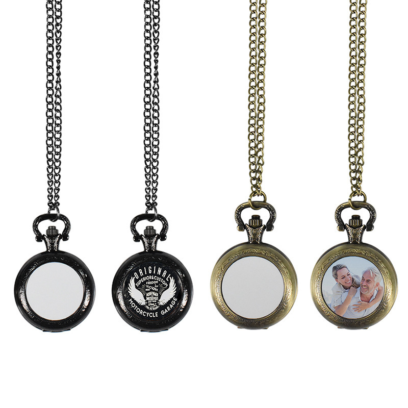 Vintage Urban Fashion - Custom Vintage Metal Pocket Watch Pendant
