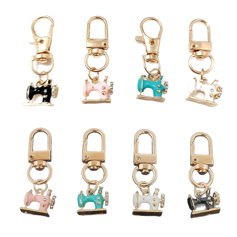 Vintage Fashion Meaning - 4pcs Mini Sewing Machine Keychains –