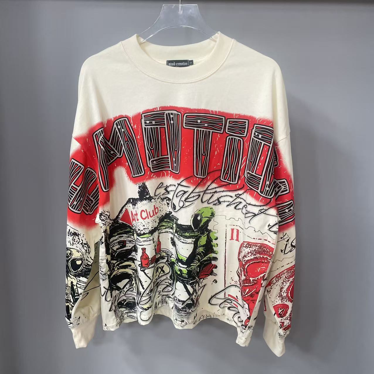 Vintage Victorian Fashion - High Quality Designer MIXED-EMOTION Long sleeved