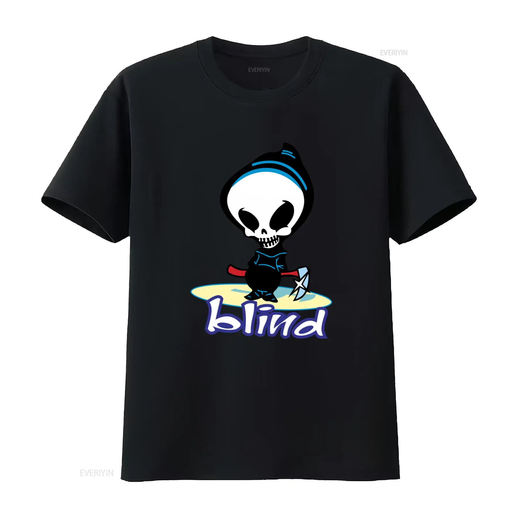 Vintage Fashion Logo - Blind Vintage Skateboard Alien T Shirt