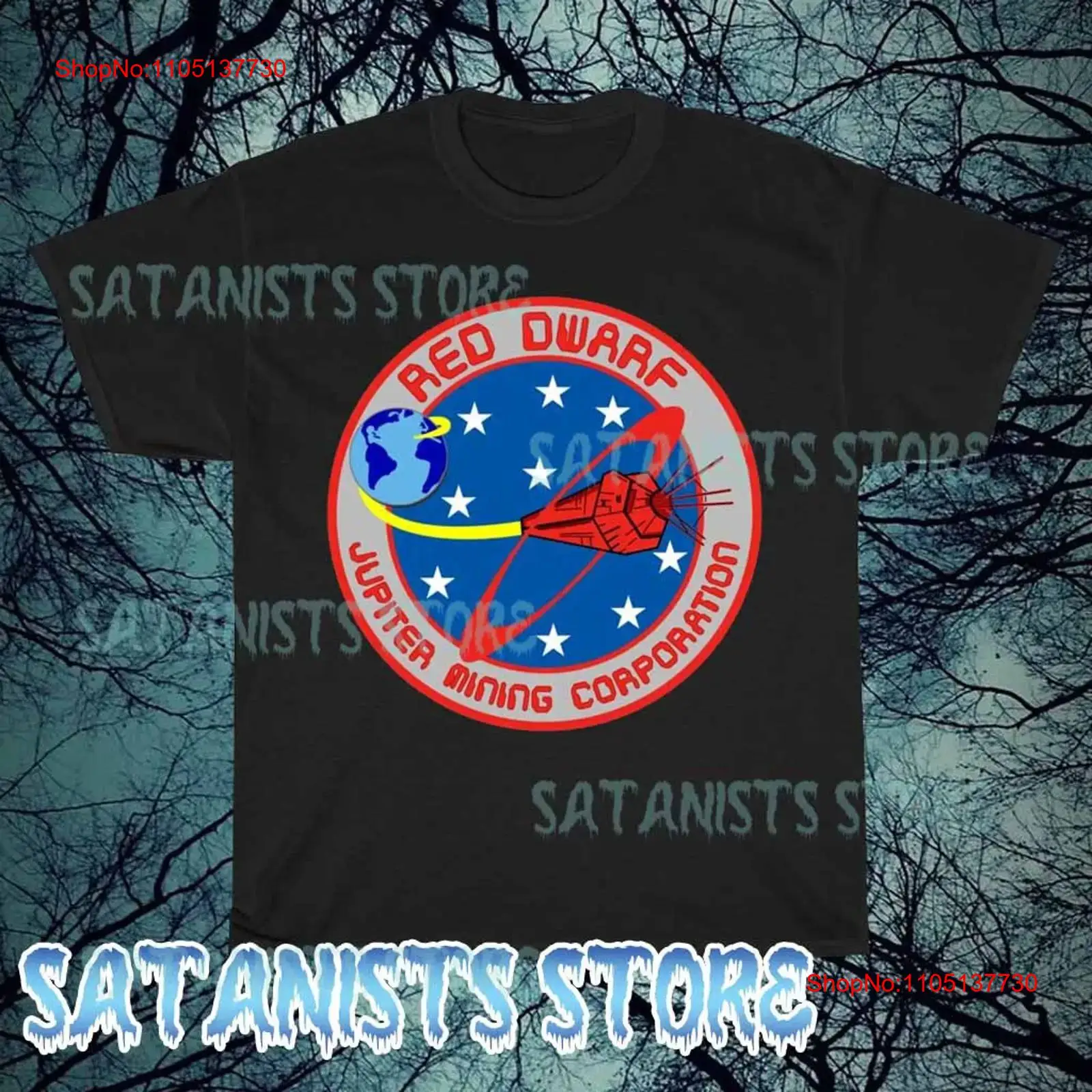 New Red Dwarf Logo Men's T shi - Vintage Fashion News review and price