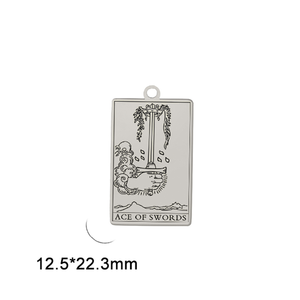 Dawapara Tarot Card Pendant Su - Vintage Fashion Postcards review and price