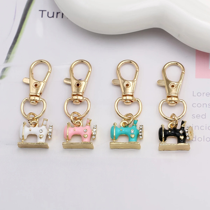 4pcs Mini Sewing Machine Keych - Vintage Fashion Meaning review and price