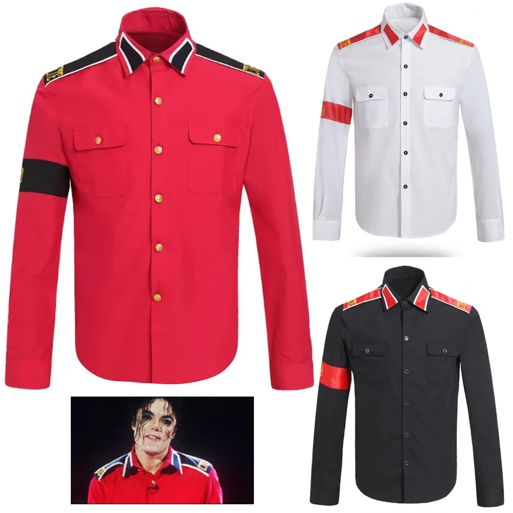 Michael Jackson Anti-War Milit - Vintage Victorian Fashion review and price