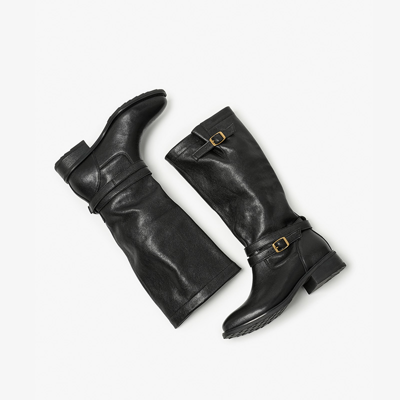 BEAUTODAY Long Boots Women She - Vintage Fashion Heels review and price
