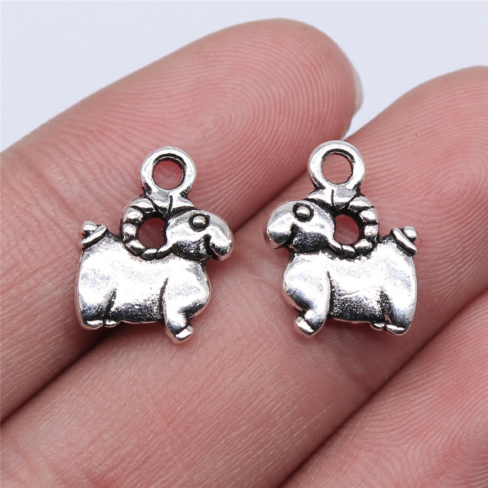 10pcs 11x14mm Antique Silver C - Vintage Urban Fashion review and price