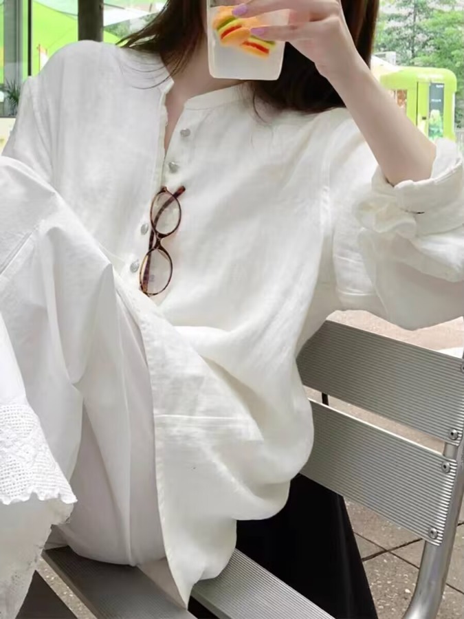 Ladies' White Linen Sun Protec - Vintage Fashion Meaning review and price