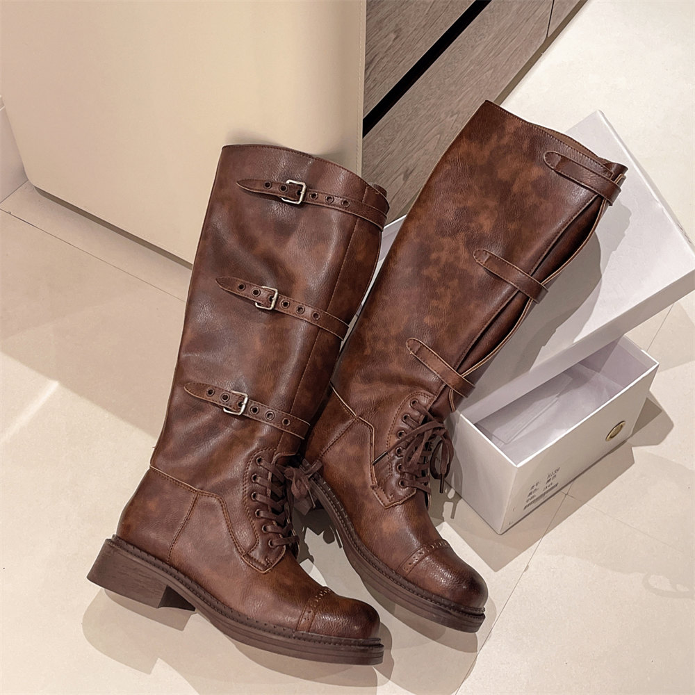 Women's Knee High Boots Vintag - Vintage Fashion Heels review and price