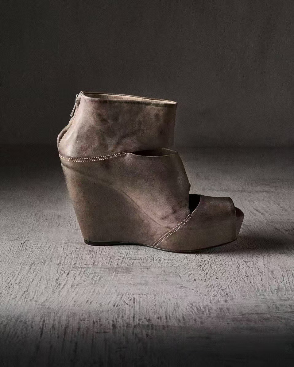 Summer New Women's Vintage Gre - Vintage Fashion Heels review and price