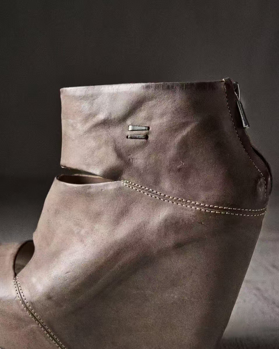 Summer New Women's Vintage Gre - Vintage Fashion Heels review and price