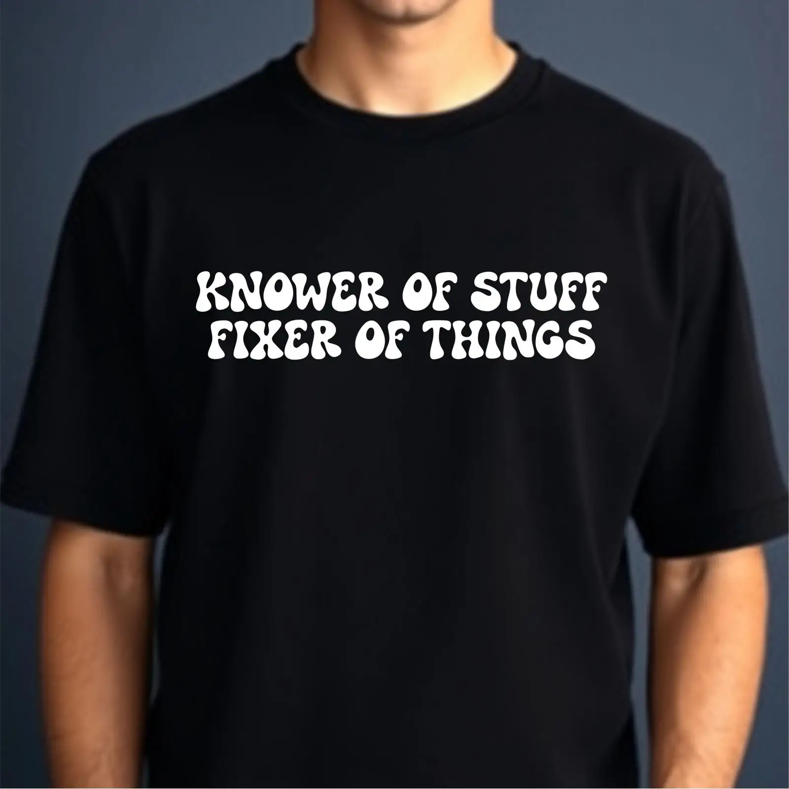 Knower Of Stuff Fixer Things T - Vintage Fashion Stuff review and price