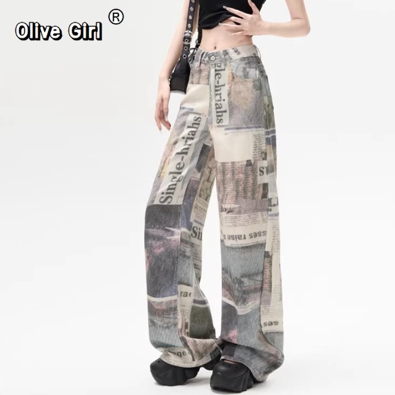 Olivegirl Women's Denim Pants  - Mom Jean High Rise review and price