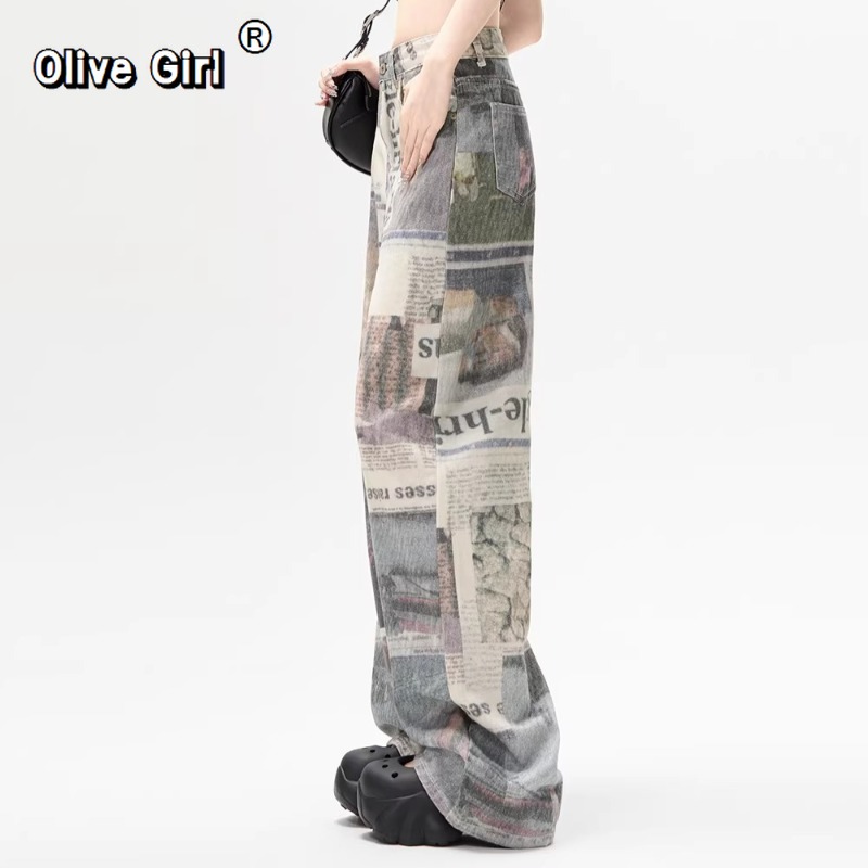Olivegirl Women's Denim Pants  - Mom Jean High Rise review and price