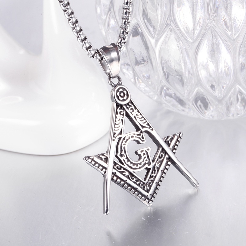 New Ag Freemasonry Pendant Nec - Vintage Fashion Stuff review and price