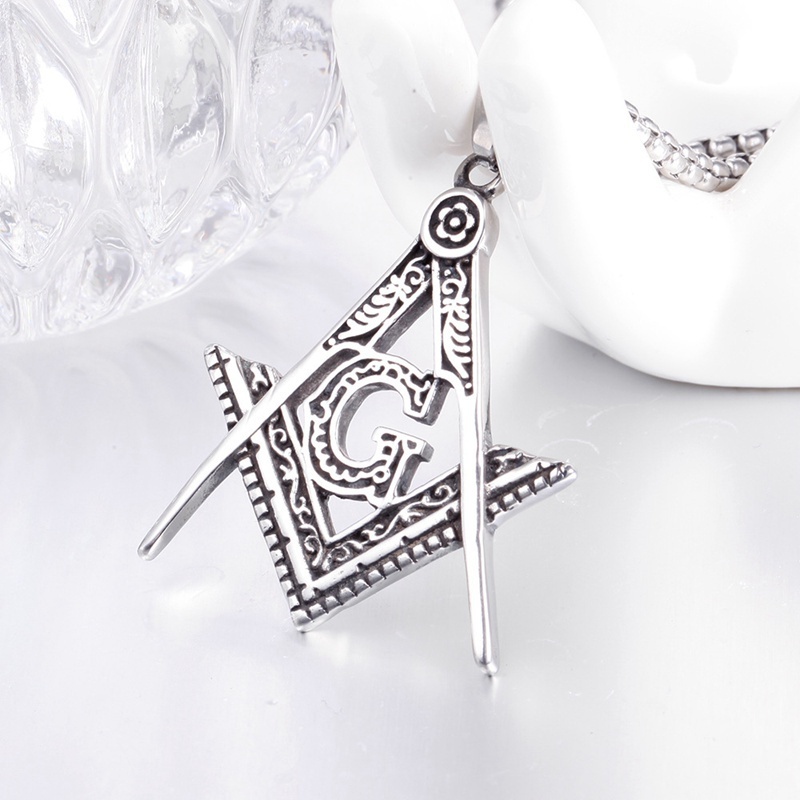 New Ag Freemasonry Pendant Nec - Vintage Fashion Stuff review and price