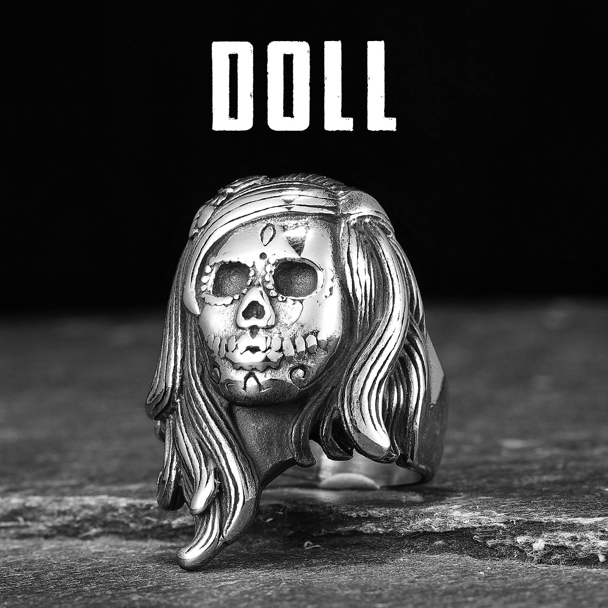 Gothic Horror Doll Skull Men R - Vintage Fashion Stuff review and price