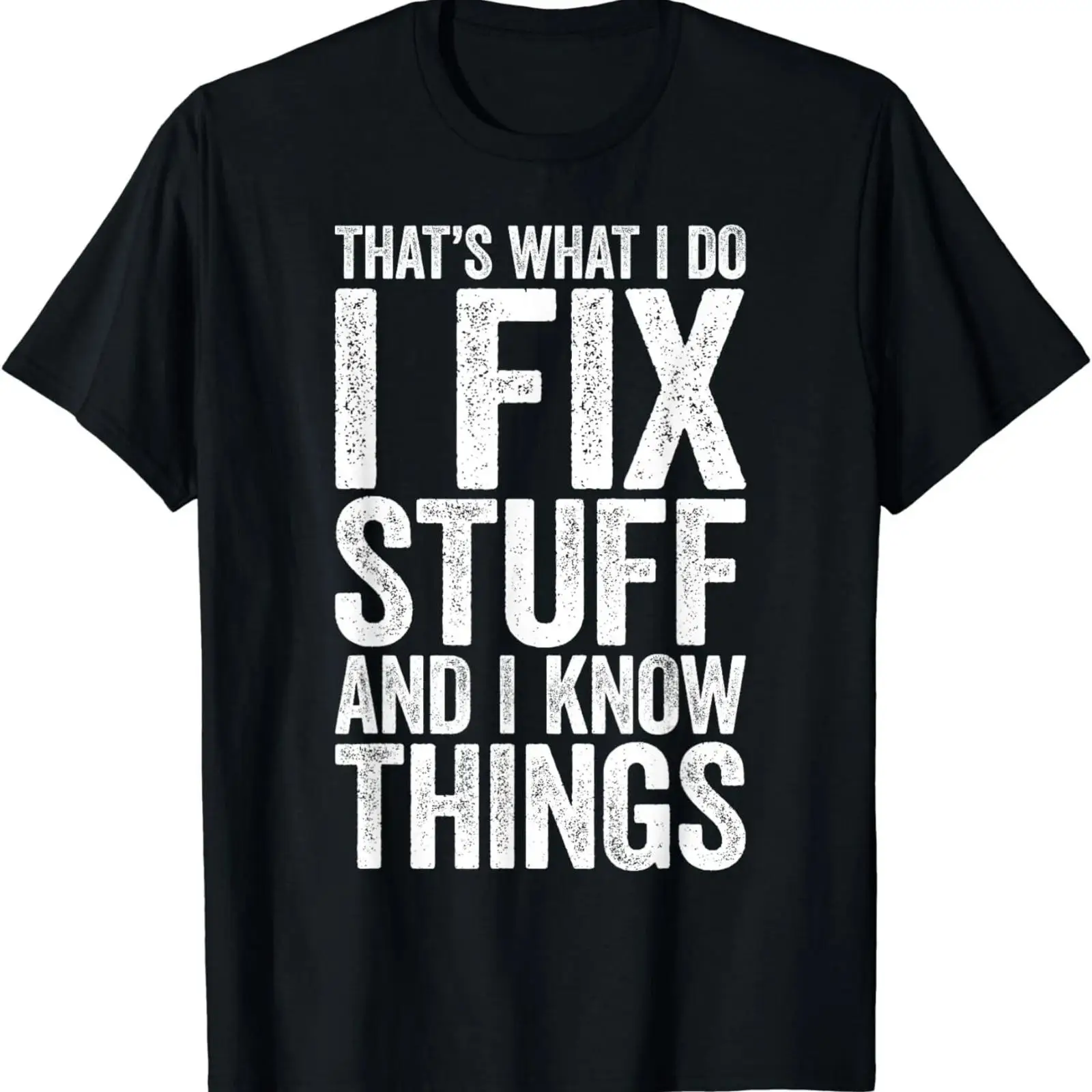 I Fix Stuff and Know Things T  - Vintage Fashion Stuff review and price