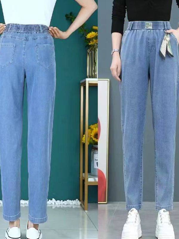 High Waist Straight Leg Ice Si - Mom Jean High Rise review and price