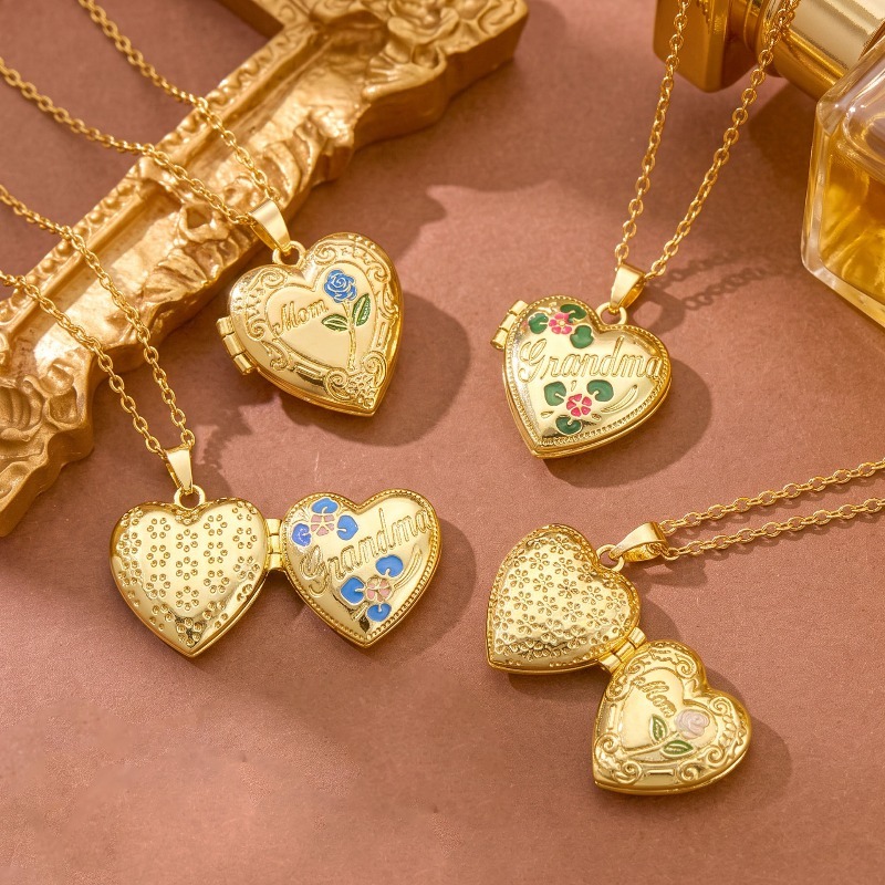 Vintage Heart Locket Necklace  - Vintage Fashion Meaning review and price