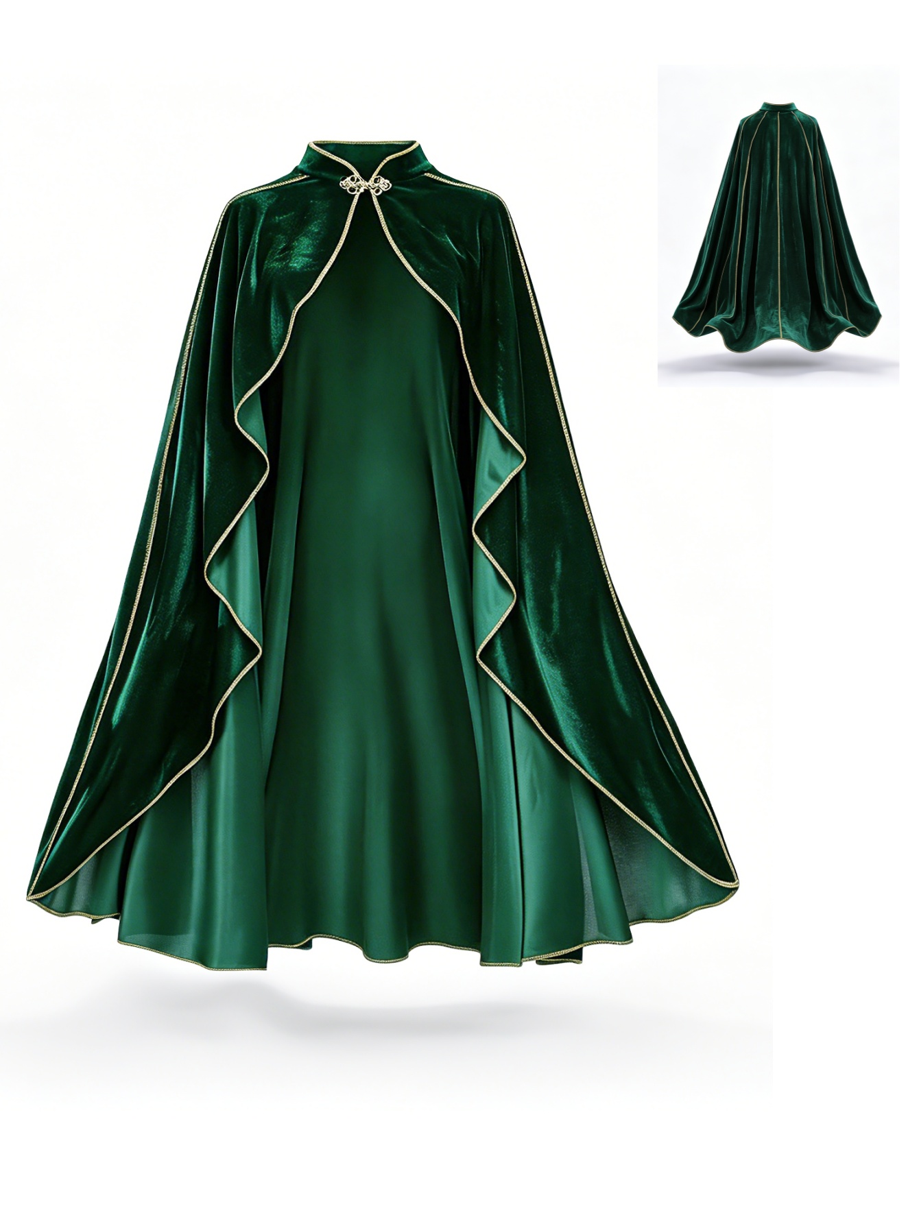 Women Vintage Green Velvet Cap - Vintage Victorian Fashion review and price