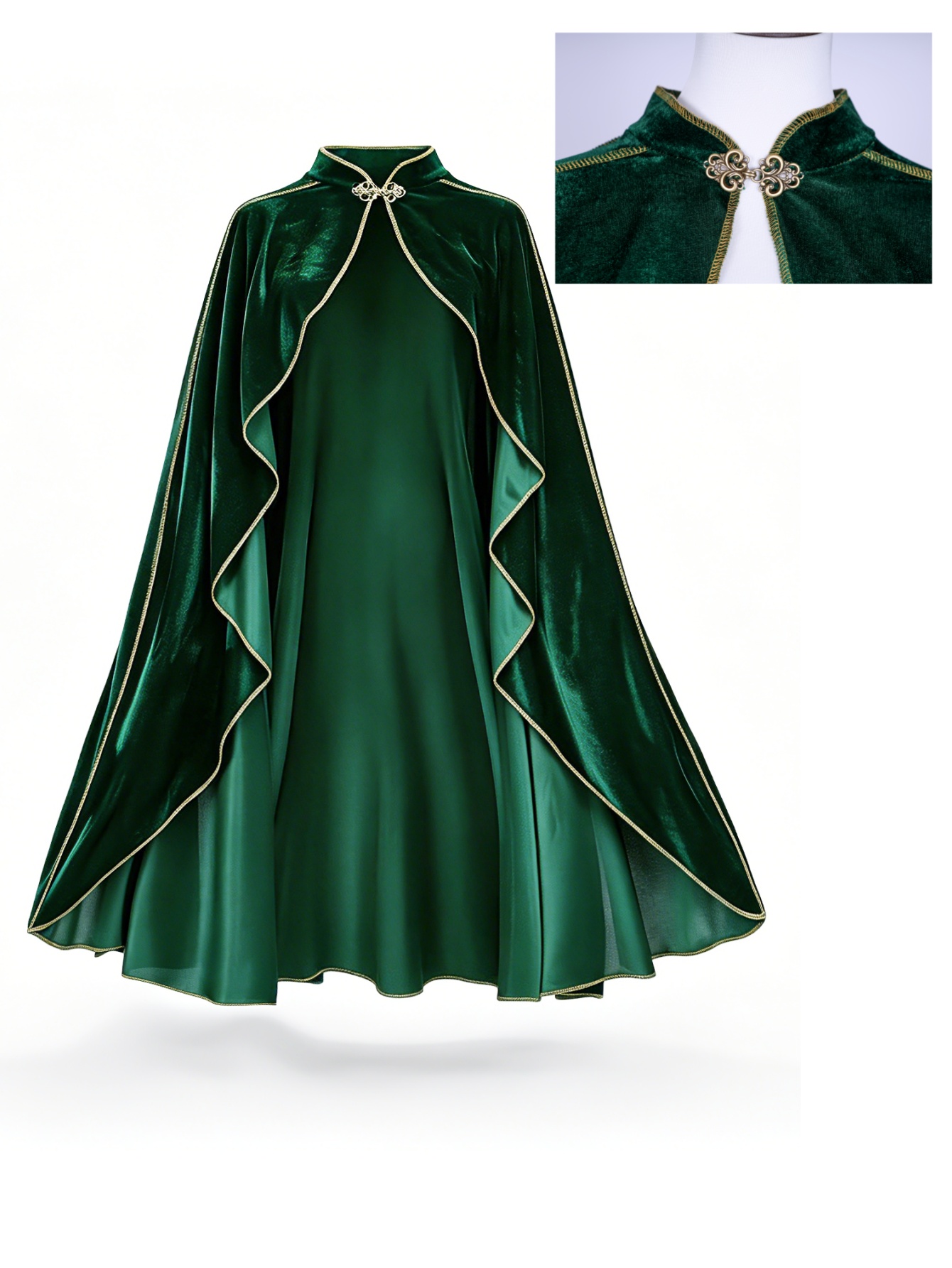 Women Vintage Green Velvet Cap - Vintage Victorian Fashion review and price