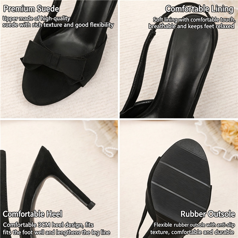2026 Summer Peep Toe Backless  - Vintage Fashion Heels review and price