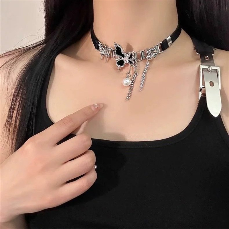 Y2K Vintage Butterfly Cross He - Vintage Fashion Stuff review and price