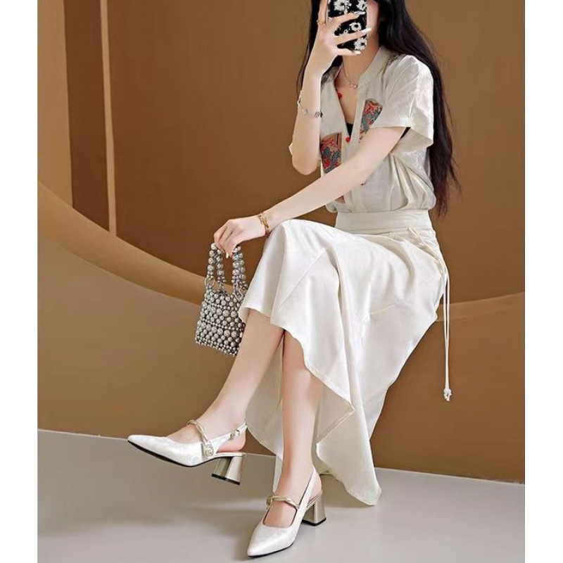 2026 Elegant Women Pointed Toe - Vintage Fashion Heels review and price