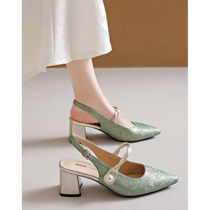 2026 Elegant Women Pointed Toe - Vintage Fashion Heels review and price