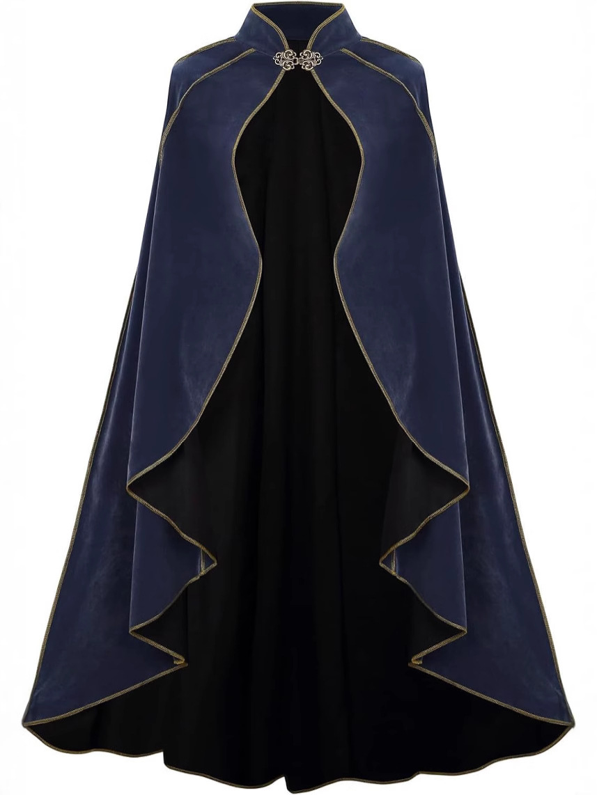 Gold Trimmed Medieval Plush Cl - Vintage Victorian Fashion review and price