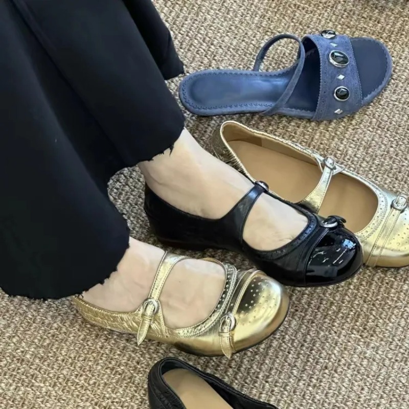 Vintage Metal Buckle Leather M - Vintage Fashion Heels review and price