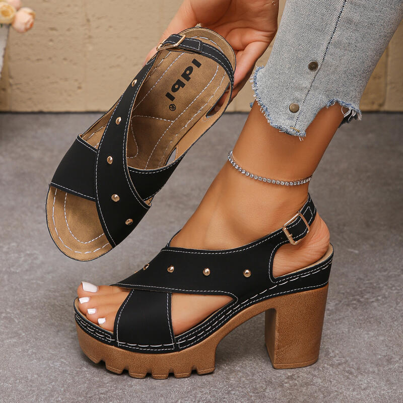 Vintage Super High Heel Cross  - Vintage Fashion Heels review and price