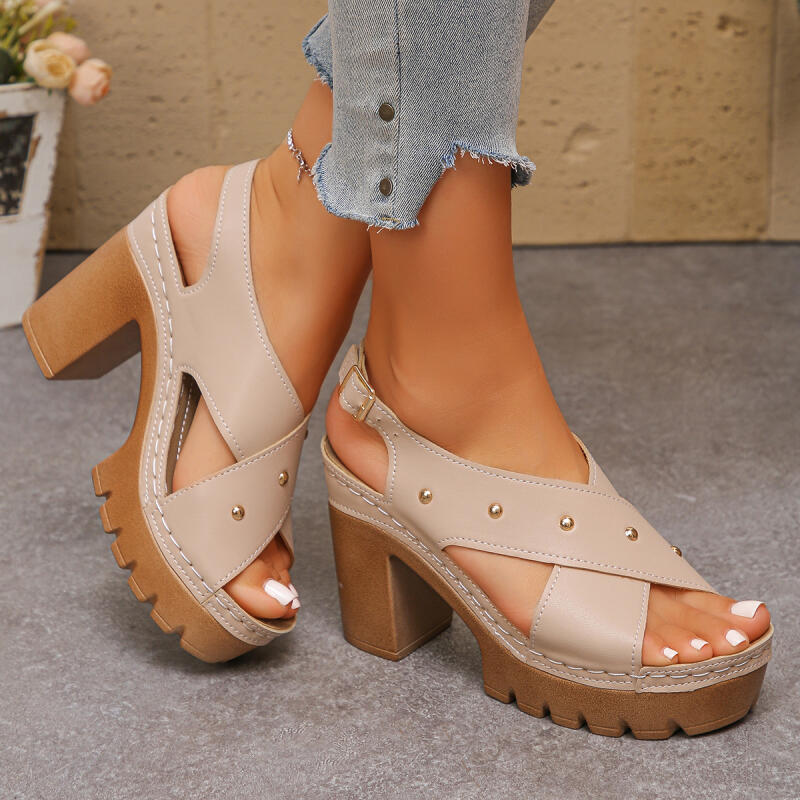 Vintage Super High Heel Cross  - Vintage Fashion Heels review and price